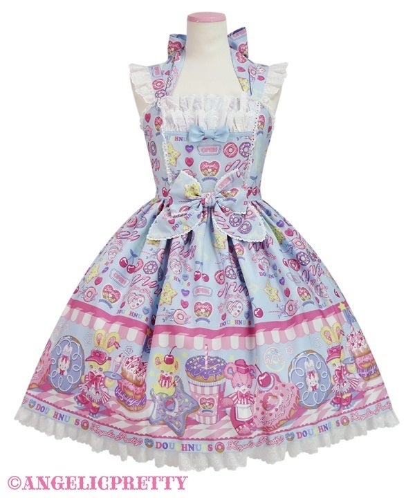 アンジェリックプリティー　Diner Doll ジャンパースカート　ケーキ Toy's Donut Diner JSK by Angelic Pretty