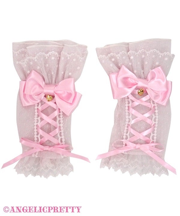 Lace-up Doll Arm Warmers by Angelic Pretty