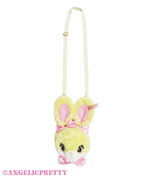 Lyrical Bunny Face Pouch (2021) by Angelic Pretty