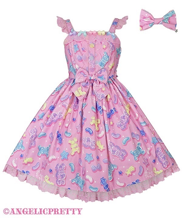 Jelly Candy Toys JSK Set (2023) by Angelic Pretty