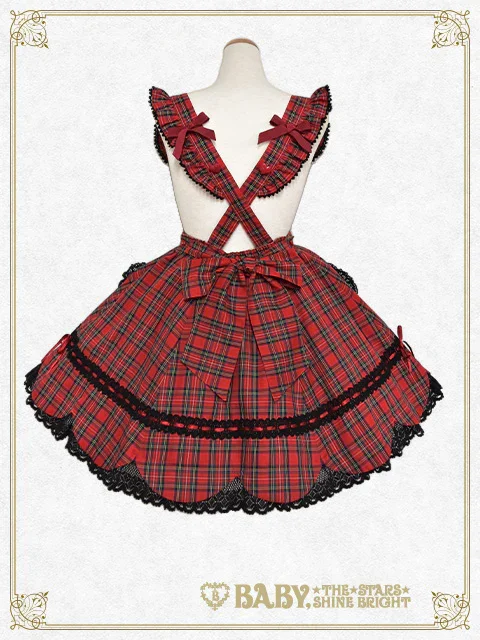 Sweet Wing Tartan Check Skirt by Baby, the Stars Shine Bright