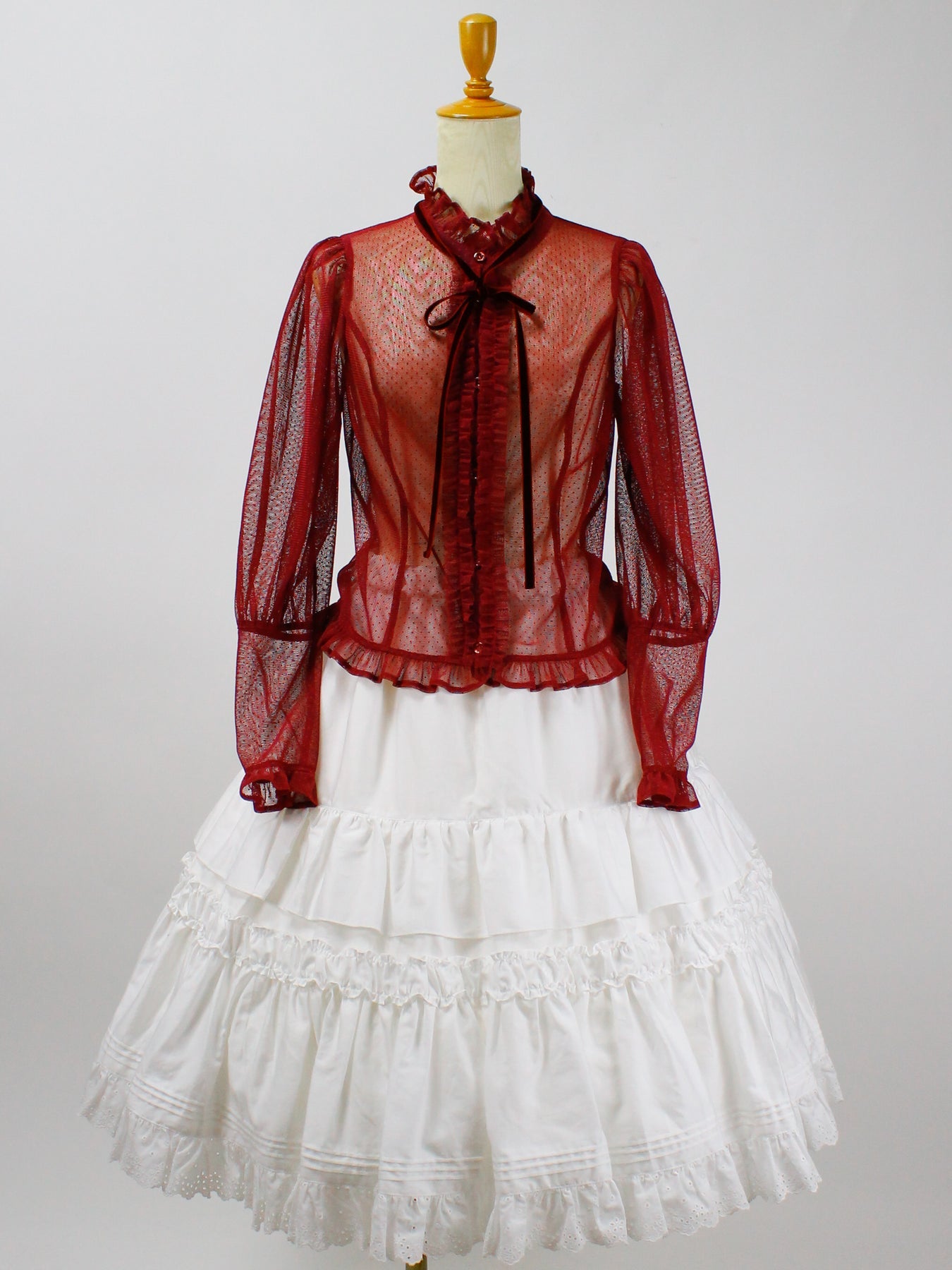 Amelia Lacy Blouse Cardigan by Victorian Maiden