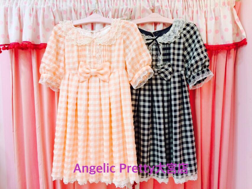 Sugary Gingham OP (2015 3rd Release) by Angelic Pretty