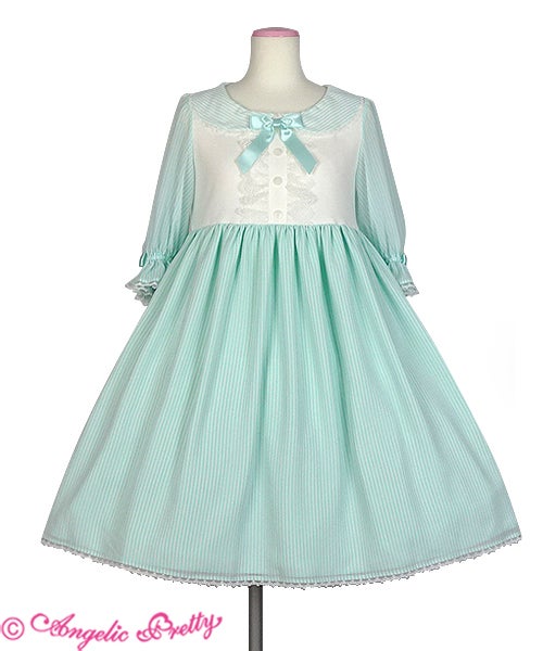 【Angelic Pretty】 ストライプワンピース Fruity Striped Cutsew OP by Angelic Pretty