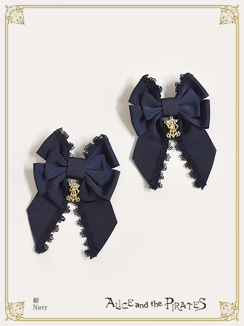 ALICE and the PIRATES リボンコーム ブラック A/P Dressed Up Ribbon Comb by Alice and the Pirates