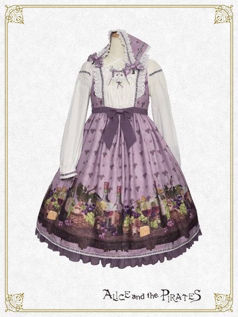 ALICE and the PIRATES 天使と密のワイナリー柄ジャンスカ BgaIix67nfnR7yNOfSG8QSib2xGA3C