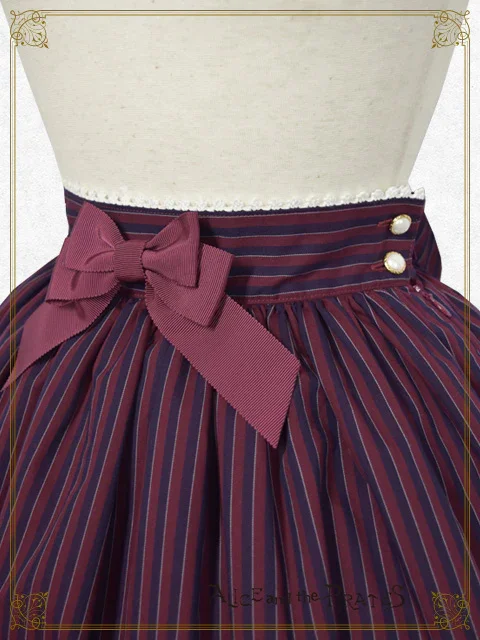 Annabelleストライプスカート Annabelle Stripe Skirt by Alice and the Pirates