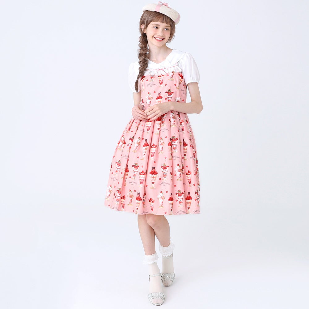 BerryCherry Parfait Camisole JSK (2024) by Emily Temple Cute