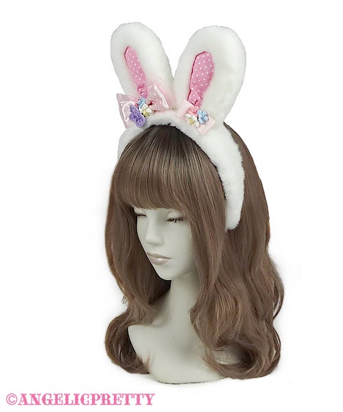 Spring Bunny Headband by Angelic Pretty