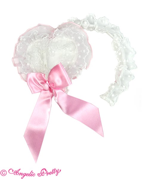 Topping Heart Headband by Angelic Pretty