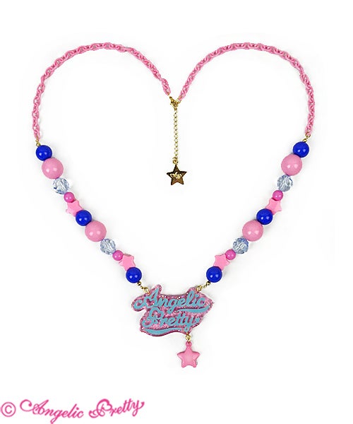 Neon Logo Necklace by Angelic Pretty