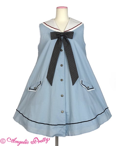 Angelic Pretty セーラーカラー ノースリーブワンピース Classic School Sleeveless OP by Angelic Pretty