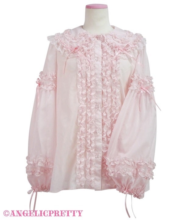 Mellow Frill Blouse by Angelic Pretty