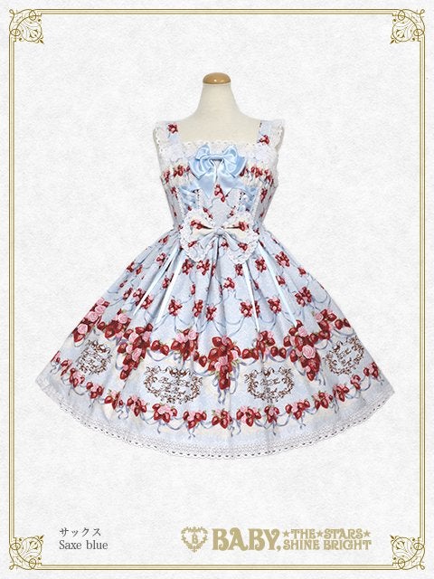 °ʚランランɞ° Strawberry Rose Bouquet JSK I by Baby, the Stars Shine Bright