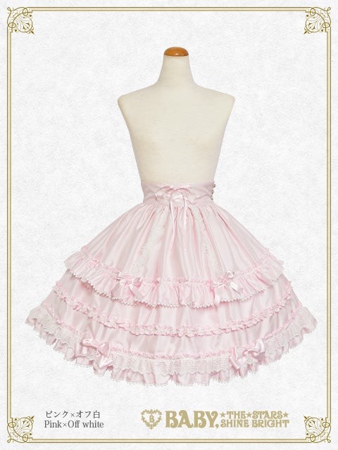 BABY, THE STARS SHINE BRIGHT レースアップ スカート Rose Princess Lace Up Skirt by Baby, the Stars Shine Bright