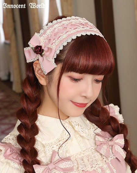 Revival Cross Grosgrain Ribbon Headdress (2021 2nd release) by