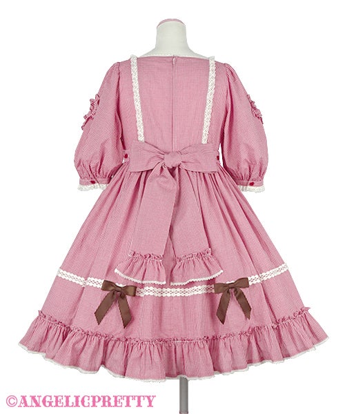 Petit Gingham Heart OP by Angelic Pretty