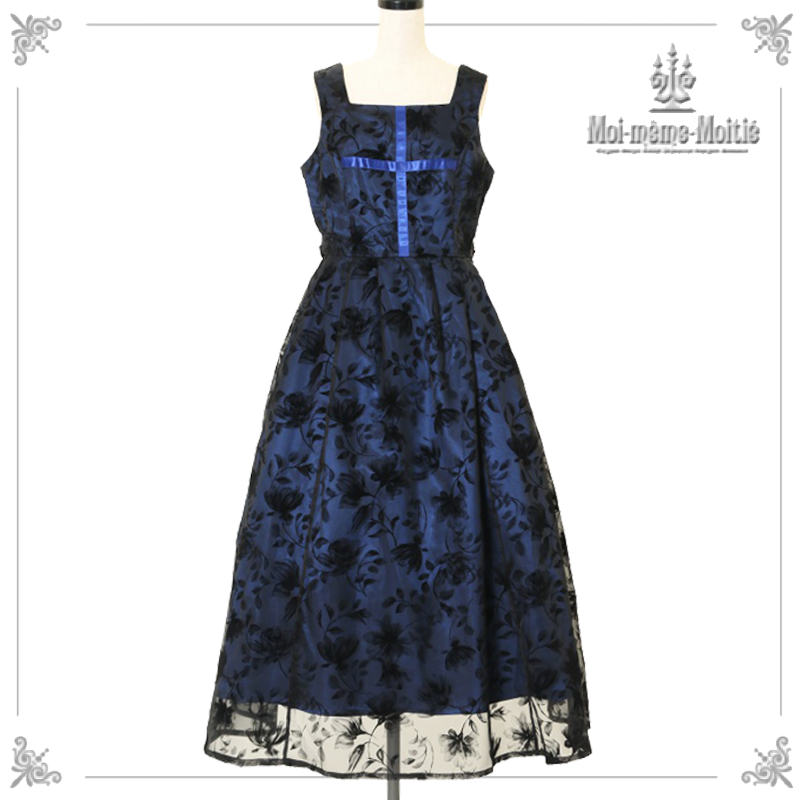 ワンピース Flocky flower long onepiece mmeeme ワンピース Flocky flower long onepiece mmeeme ワンピース Flocky