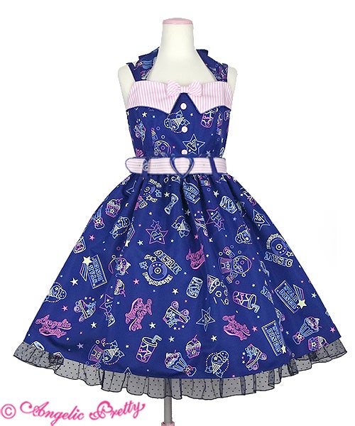 Angelic Pretty Neon star diner ブルゾン 半袖 Neon Star Diner JSK by Angelic Pretty