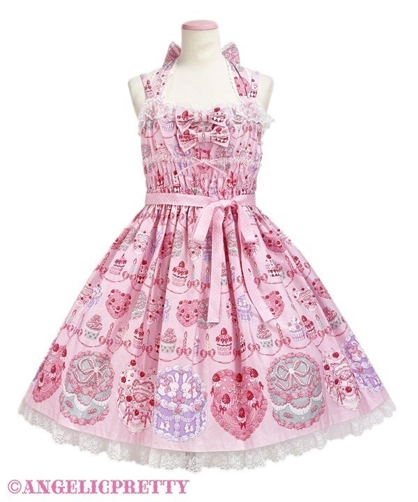 Happy Cakes Shirring JSK (2026) by Angelic Pretty