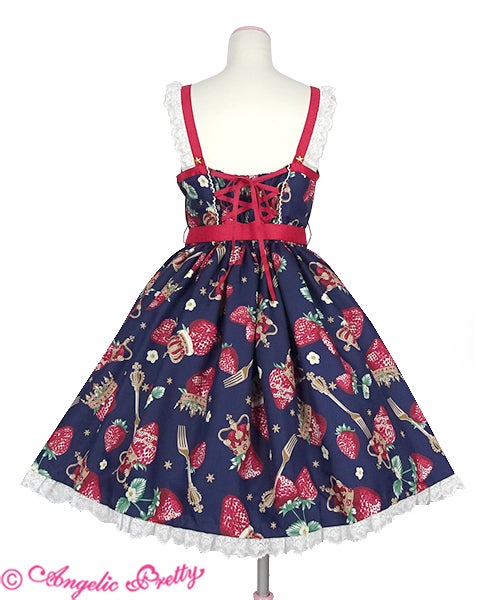 Royal Crown Berry Special JSK Set by Angelic Pretty