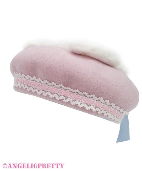Fancy Kuma-chan Beret by Angelic Pretty