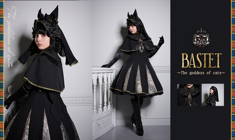 Bastet Cat Ear Clip by Alice and the Pirates