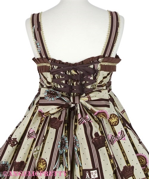 Chocolate Rosette JSK Set (2024) by Angelic Pretty