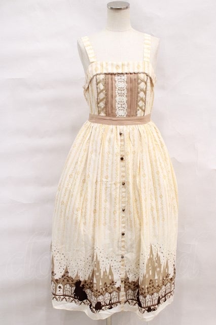 Classic Rose Long JSK by Axes Femme