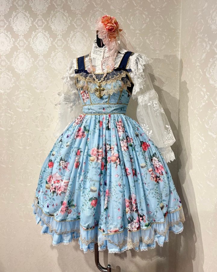 Rose Macaron JSK by Triple Fortune