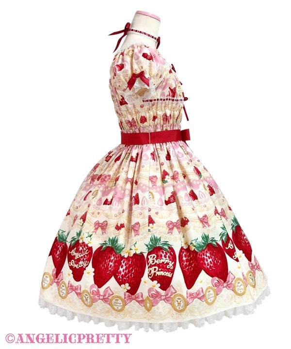 Melty Berry Princess OP (2024) by Angelic Pretty
