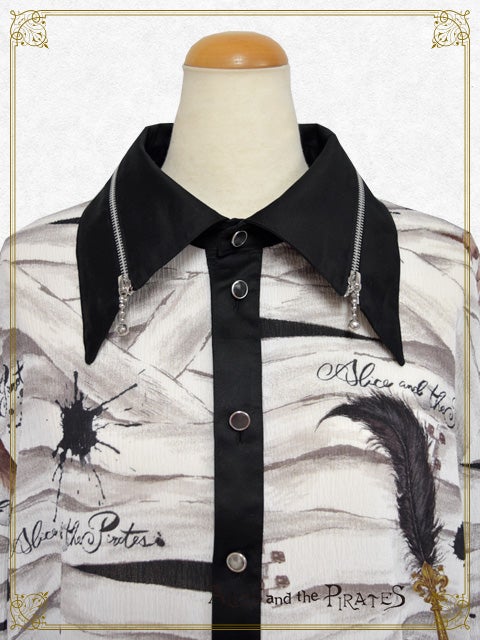 【未着用】アリパイ Wolf the ripper柄BIGシャツ Wolf the Ripper BIG Shirt by Alice and the Pirates