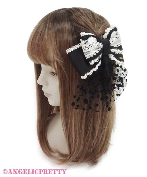 Oyobare Ribbon Barrette by Angelic Pretty