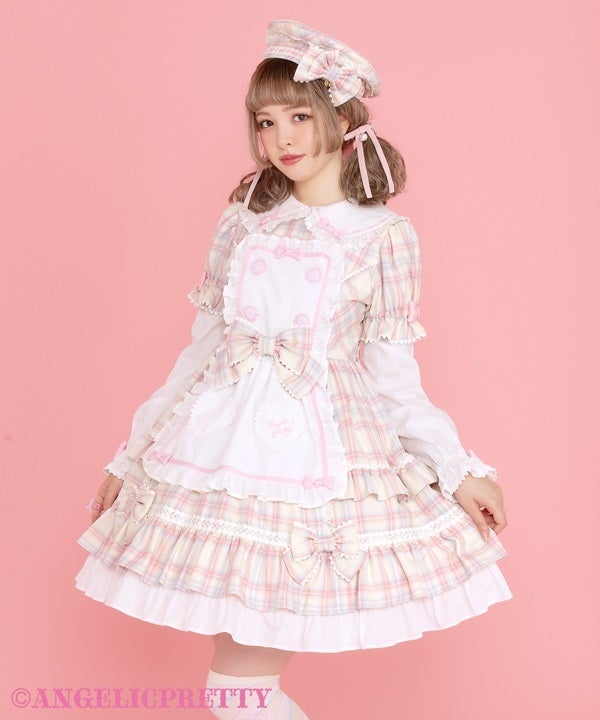 Sugary Tartan Check OP by Angelic Pretty