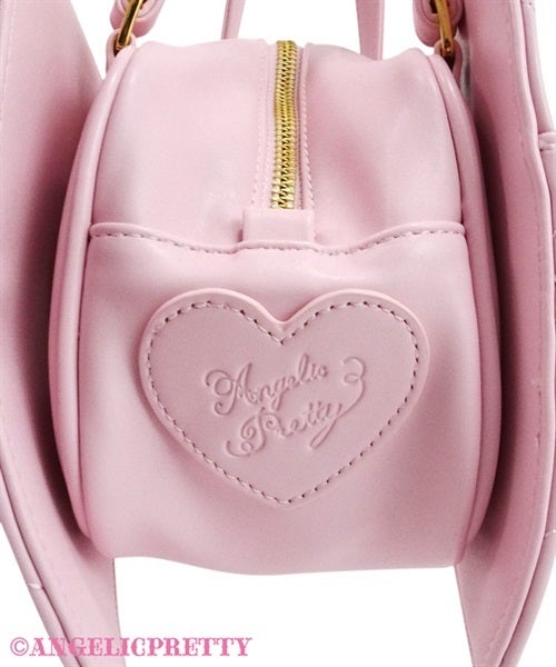 Quilted Gem Ribbon Bag by Angelic Pretty
