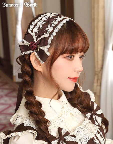 Revival Cross Grosgrain Ribbon Headdress (2021 2nd release) by