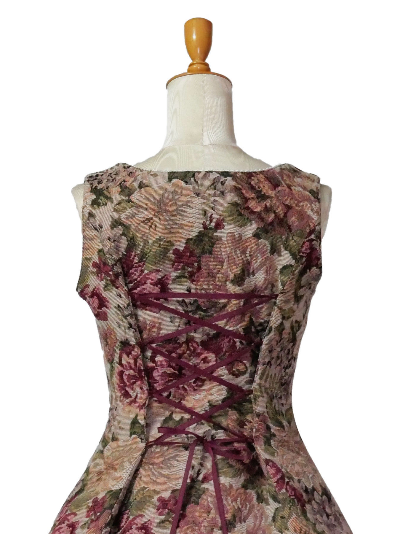 Rose Gobelin Tapestry JSK with Cape by Victorian Maiden