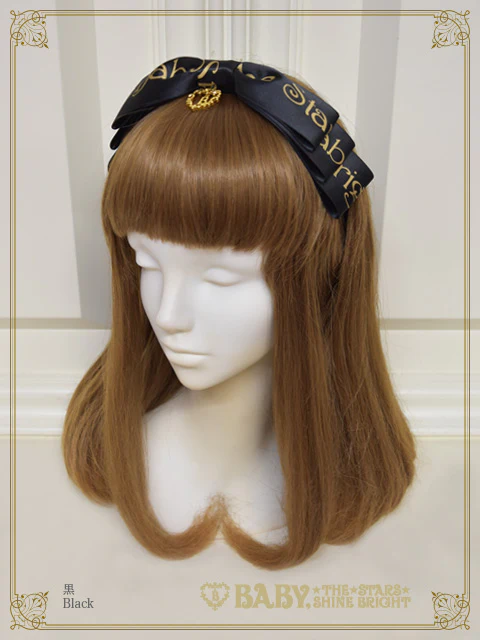 BABY Ribbon Sweet Diary カチューシャ Baby Ribbon Sweet Diary Head Bow by Baby, the Stars Shine Bright