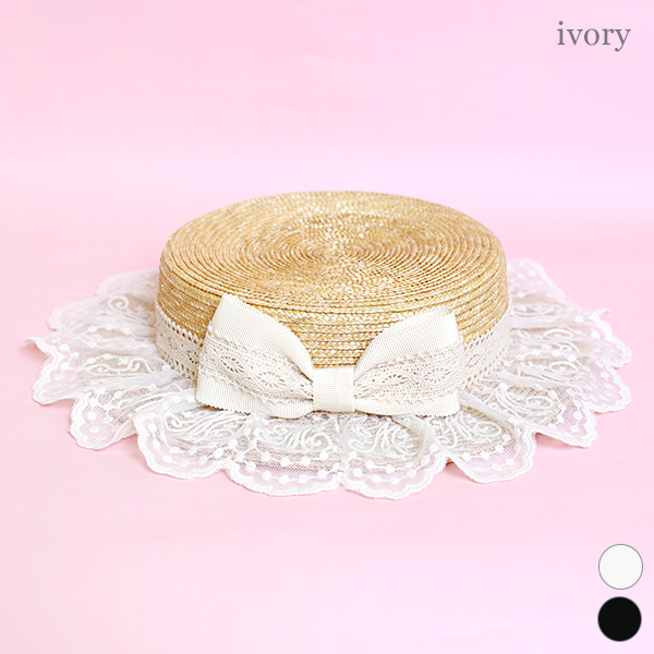Melody Lace Canotier (2022) by Melody BasKet