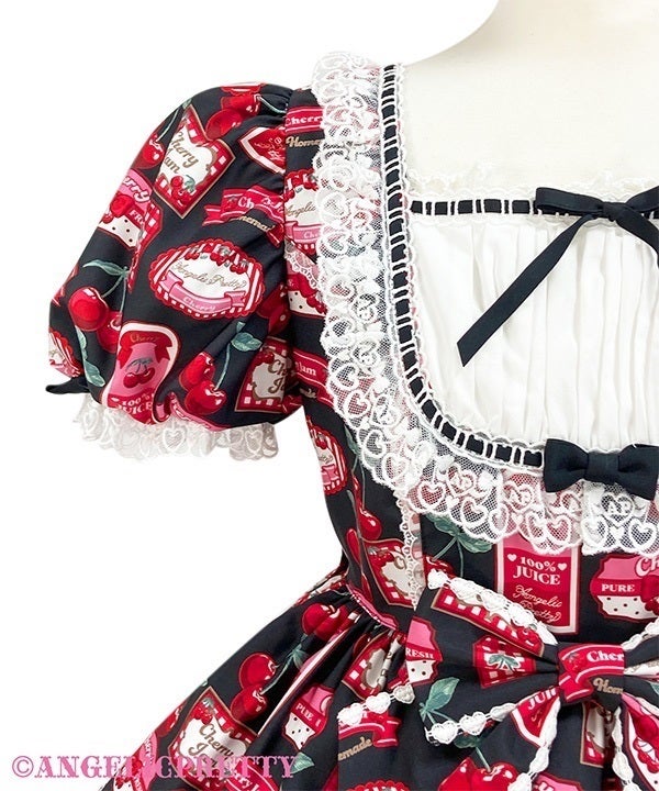 AngelicPretty Cherry Jam Labelワンピース Cherry Jam Label OP by Angelic Pretty