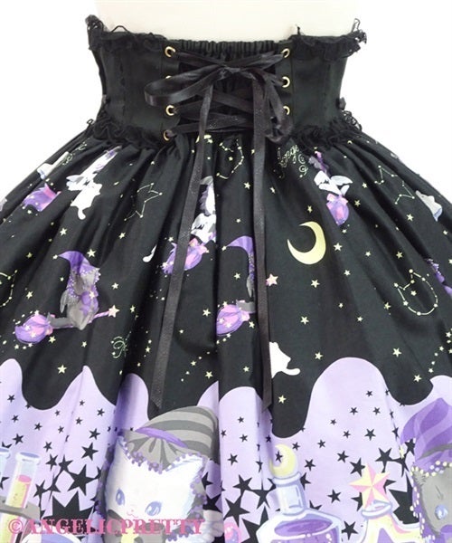 Magical Milk Cats Skirt by Angelic Pretty