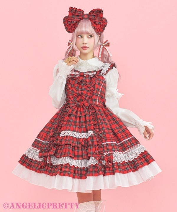 Sweet Frill JSK (Tartan) by Angelic Pretty