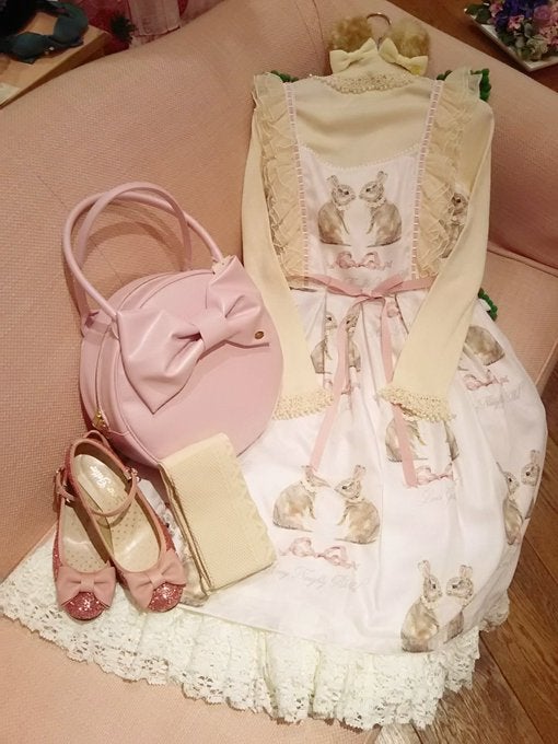 Twin Rabbit Camisole JSK by Leur Getter