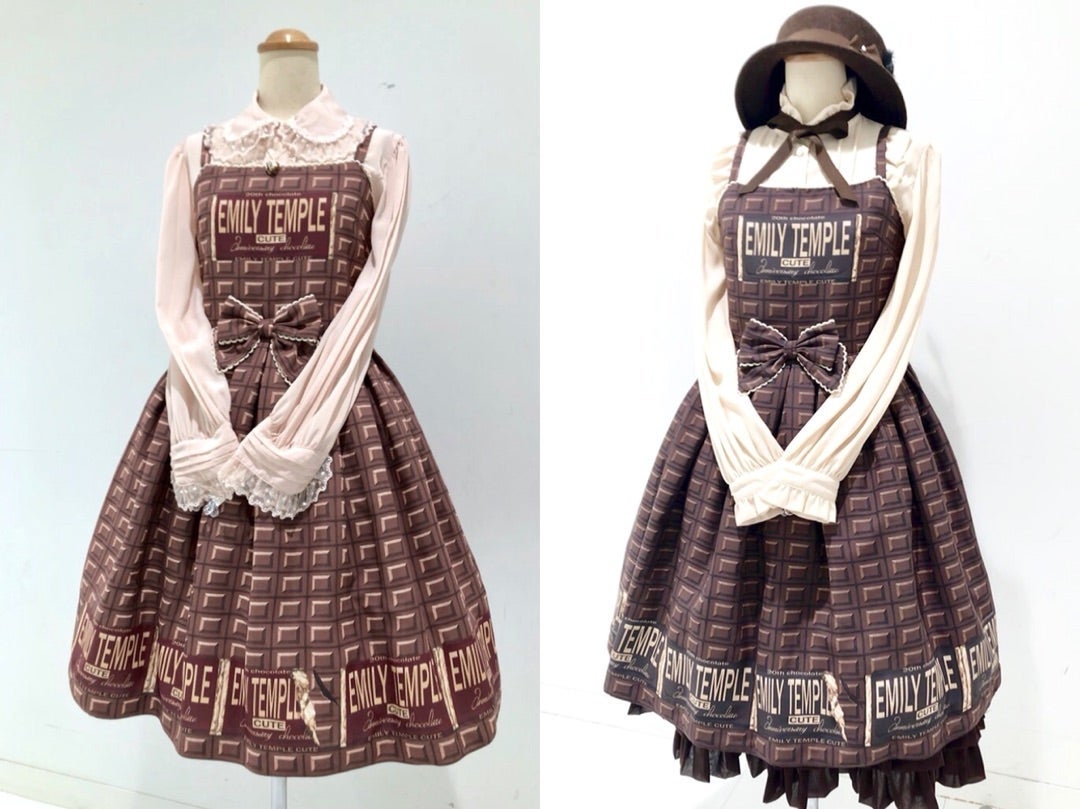 anniv.choco camisole dress JSK by Emily Temple Cute