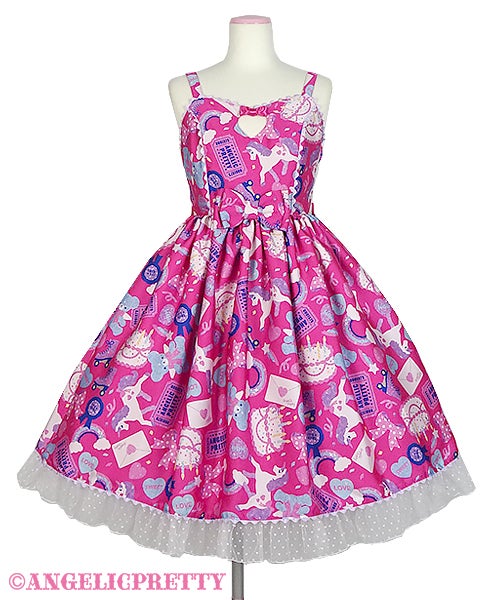 Girly Sticker JSK Set by Angelic Pretty