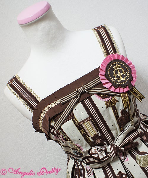 MTO】Chocolate Rosette JSK by Angelic Pretty