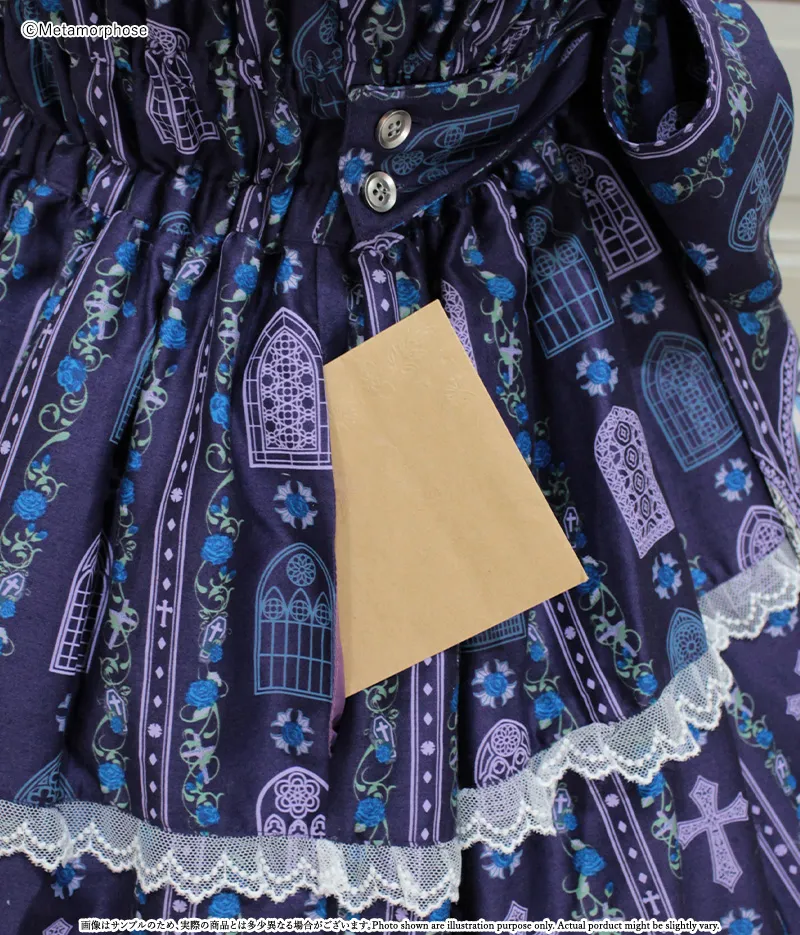 Rose Palace Shirring JSK Set by Metamorphose Temps de Fille