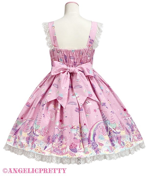 Milky Planet Ribbon JSK Set (2025) by Angelic Pretty
