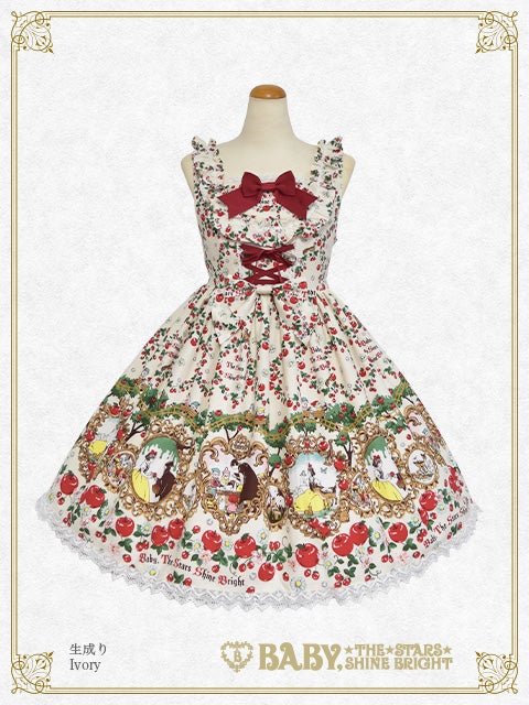 BABY THE STARS SHINE BRIGHT りんごリス柄JSK Snow White ~Fairy Tale in Apple Forest~ JSK II by Baby, the Stars