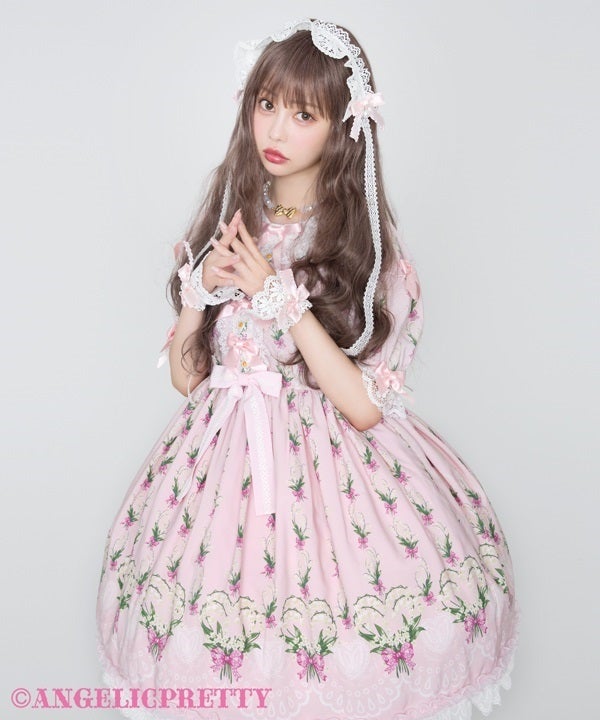 すずらんBouquetワンピース Suzuran Bouquet OP by Angelic Pretty